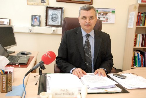 PROF. DR. AHMED AKGÜNDÜZ HOCAMIZIN DİLİNDEN İKİ ATEŞİN DİMAĞ