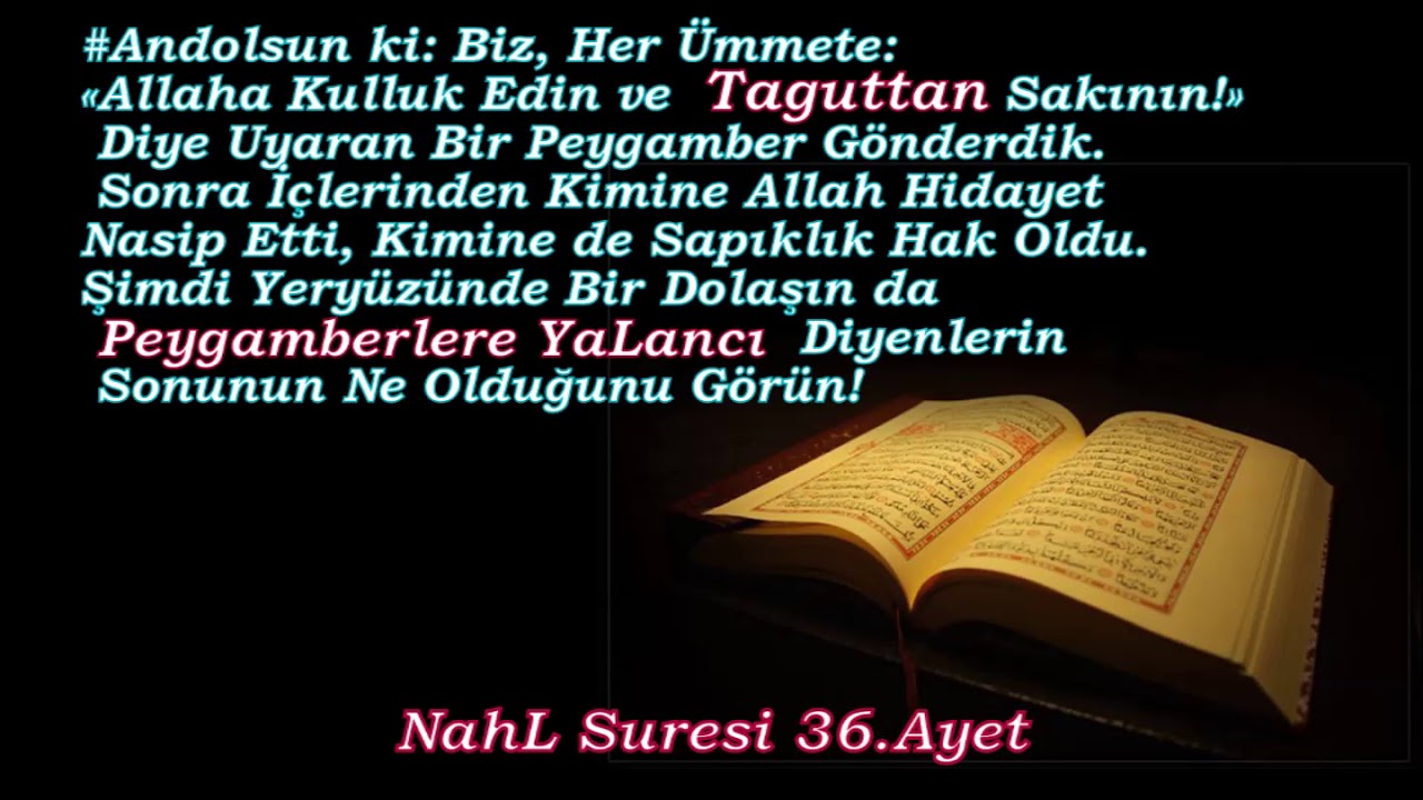 TUĞYAN VE TAĞUT