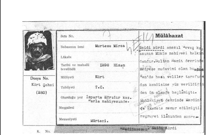 BÂZI MÛTEBER KAYNAKLARDA BEDÎÜZZAMÂN’IN DOĞUM TÂRÎHİ