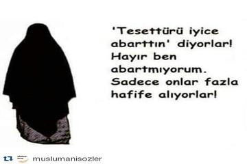 TESETTÜR KADININ YARADILIŞININ GEREĞİDİR
