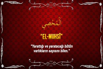 EL-MUHSÎ