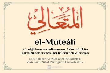 EL-MÜTEÂLÎ