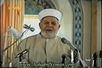 Sultanü’l-Vâizîn (Vâizlerin Sultanı)
TAHİR BÜYÜKKÖRÜKÇÜ HOCAEFENDİ (1925-2011)